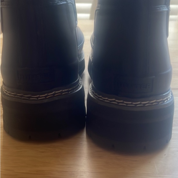 Hunter stitched Chelsea ankle boots-size 9 - Picture 5 of 5